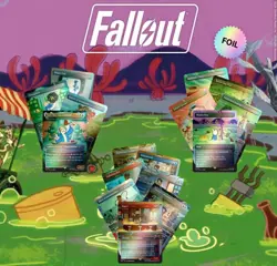 MTG Secret Lair Fallout Foil 3 Set - Vault Boy, Points of Interest - Sealed - Image 3