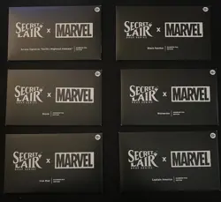 Magic The Gathering Secret Lair x Marvel The Astonishing Foil Bundle With Promo - Image 1
