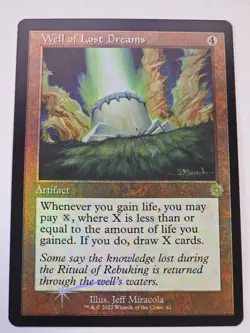 MTG - Well of Lost Dreams FOIL RETRO FRAME - Brother's War Artifacts - Image 1