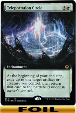 1x - Teleportation Circle - [SELECT] - Forgotten Realms - NM MTG - Image 1