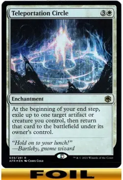 1x - Teleportation Circle - [SELECT] - Forgotten Realms - NM MTG - Image 3