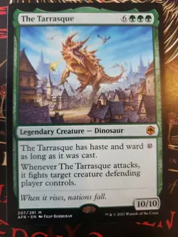 Pack Fresh The Tarrasque Adventures in the Forgotten Realms AFR MTG Magic - Image 1