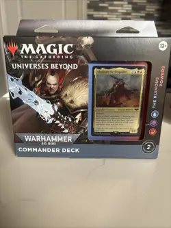 Magic the Gathering Universes Beyond Warhammer 40k Ruinous Powers Commander Deck - Image 1