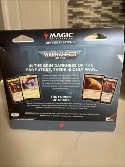 Magic the Gathering Universes Beyond Warhammer 40k Ruinous Powers Commander Deck - Image 2