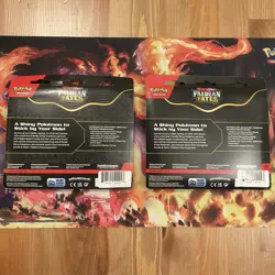 Pokemon TCG Paldean Fates Tech Sticker Collection - (1) Fidough & (1) Maschiff - Image 2