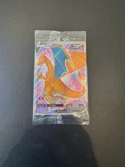 Pokemon Charizard V Champions Path Promo NM/MT FULL ART SEALED - Image 1