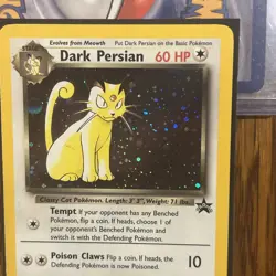 Dark Persian #17 Pokemon Black Star Promo Holo - Image 2