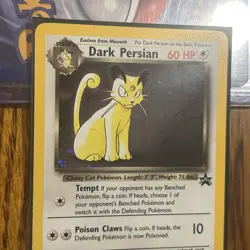 Dark Persian #17 Pokemon Black Star Promo Holo - Image 3
