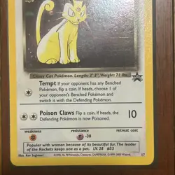 Dark Persian #17 Pokemon Black Star Promo Holo - Image 5