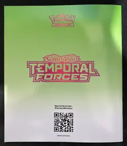 Scarlet & Violet Temporal Forces ETB Player's Guide | NM | Pokemon TCG - Image 2