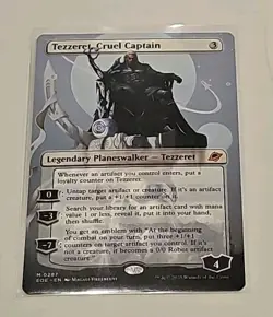 Tezzeret, Cruel Captain (Borderless) Edge of Eternities Regular - Image 1