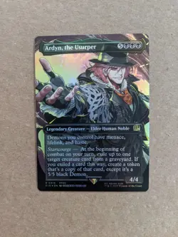 MINT FOIL Ardyn, the Usurper (Borderless) (0315) MTG Final Fantasy Magic CCG - Image 1
