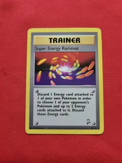 Pokemon: Super Energy Removal #100/130 Base Set 2 Rare 1999 WOTC - MP - T64 - Image 1