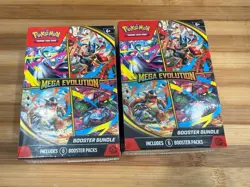 Pokemon TCG Mega Evolution Booster Bundle 2 Pack!! Brand New 2 Booster Bundles - Image 1