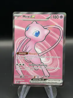 Pokemon TCG: Mew EX 193/165 Scarlet & Violet 151 Ultra Rare Full Art Holo 🔥 - Image 1