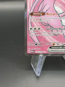 Pokemon TCG: Mew EX 193/165 Scarlet & Violet 151 Ultra Rare Full Art Holo 🔥 - Image 3