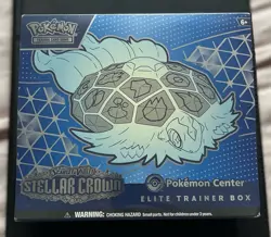 Stellar Crown Pokemon Center Elite Trainer Box ETB Scarlet & Violet - Sealed - Image 1