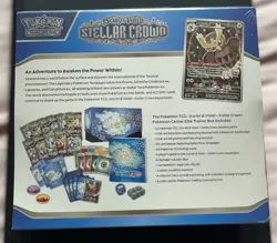 Stellar Crown Pokemon Center Elite Trainer Box ETB Scarlet & Violet - Sealed - Image 2