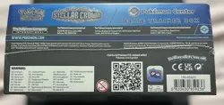Stellar Crown Pokemon Center Elite Trainer Box ETB Scarlet & Violet - Sealed - Image 4