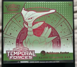 Temporal Forces Pokemon Center ETB - Iron Leaves - Scarlet & Violet - Sealed - Image 1