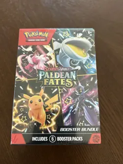 Pokemon TCG Paldean Fates Booster Bundle Factory Sealed New - Image 1