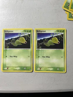 2x Pokemon TCG EX 2004 FireRed & LeafGreen Bellsprout 53/112 Non Holo - Image 1