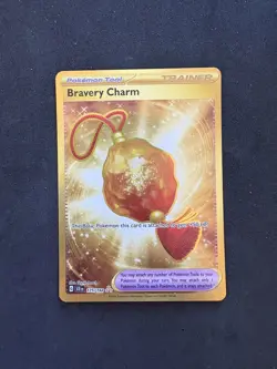 Bravery Charm 175/142 - Stellar Crown - Hyper Rare - Pokemon - NM - Image 1
