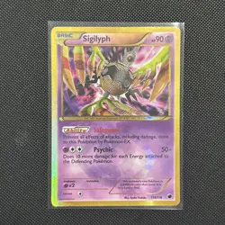 Pokemon TCG Sigilyph 118/116- Black & White Plasma Freeze Secret Rare - Image 1