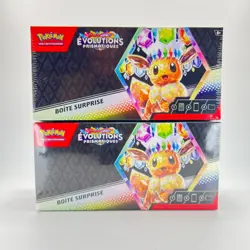 Pokemon TCG Lot de 2x Coffret Boite Surprise EV8.5 Evolutions Prismatiques - Image 1