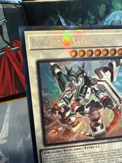 Yugioh - Borreload Savage Dragon RA01-EN033 Prismatic Ultimate Rare - NM 1st Ed - Image 2