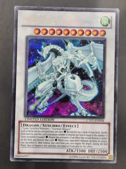 YUGIOH SHOOTING STAR DRAGON SECRET RARE NEAR MINT CT07-EN004 - Image 1