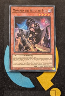 DUAD-EN026 Morgana the Witch of Eyes Super Rare 1st YuGiOh - Image 1