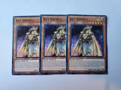 3x Ra's Disciple 1st Edition Common EGO1-EN015 Yu-Gi-Oh! - Image 1