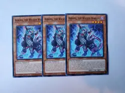 3x Ahrima, the Wicked Warden 1st Edition Common EGS1-EN016 Yu-Gi-Oh! - Image 1