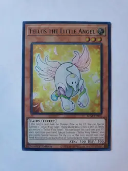 Yu-Gi-Oh Tellus The Little Angel - Super Rare 1st Ed - egs1-en006 - NM - Image 1