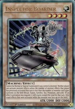 Inspector Boarder - Ultimate Rare 1st Edition RA01-EN010 - NM - YuGiOh - Image 1