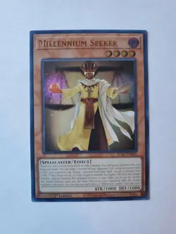 YuGiOh! Ultra Rare Millennium Seeker EGS1-EN005 1st Edition - Image 1