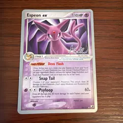 Pokemon Card 2006 World Championship Decks Espeon EX Jimmy Ballard 102/115 LP 4 - Image 1