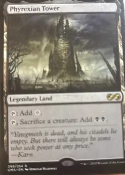 Phyrexian Tower Ultimate Masters Regular MTG NM Magic Card - Image 2