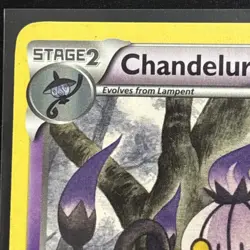 Pokemon 2011 Moderate Play Chandelure Noble Victories Rare 60/101 Card - Image 5