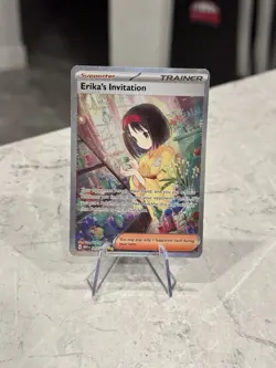 Pokemon TCG SV Scarlet & Violet 151 Erika's Invitation Card #203/165 - Image 1