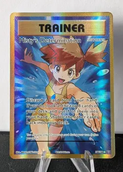 Misty's Determination (Full Art) XY - Evolutions #108/108 Pokemon Card TCG - Image 1