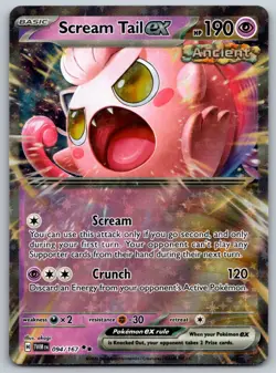 Scream Tail ex 094/167 SV06: Twilight Masquerade NM Pokemon Card TCG - Image 1