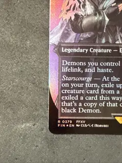 NM Borderless Foil Ardyn, the Usurper, MTG, Final Fantasy, Magic, 379 - Image 3