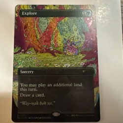 🌟 Explore (CONFETTI 🎉 Foil) Furby DOO-AY NOO-LAH Secret Lair MTG 🌟 - Image 1