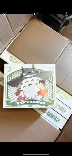 Hayao Miyazaki Collectible Cards CCG Anime Studio Ghibli 12 Pack Box Qianxun new - Image 2