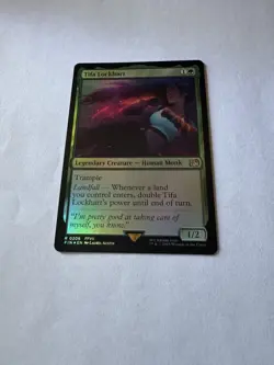 Tifa Lockhart - Foil Final Fantasy LP MTG🔥🔥🔥📦📦📦🃏🃏🃏 - Image 1