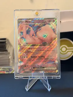 Pokemon Mew EX TCG 151/165 Scarlet & Violet Double Rare Full Art Holo Card - Image 1