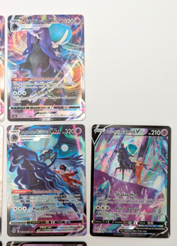 Lot of 15 Pokemon TCG Cards Ice Shadow Rider Calyrex V VMAX Trainer Gallery JP - Image 4