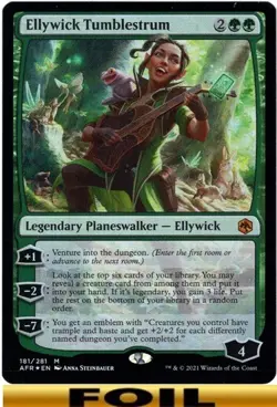 1x - Ellywick Tumblestrum - [SELECT] - Forgotten Realms - NM MTG - Image 2